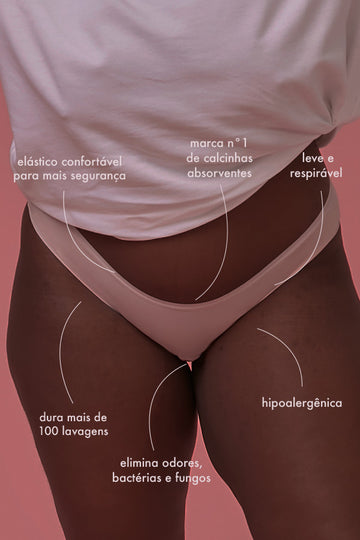 calcinha absorvente - comfy - fluxo moderado - pantys 7898679473071 calcinha menstrual