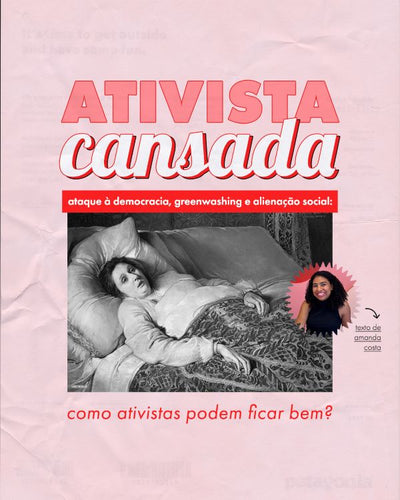 a saúde mental de uma ativista
