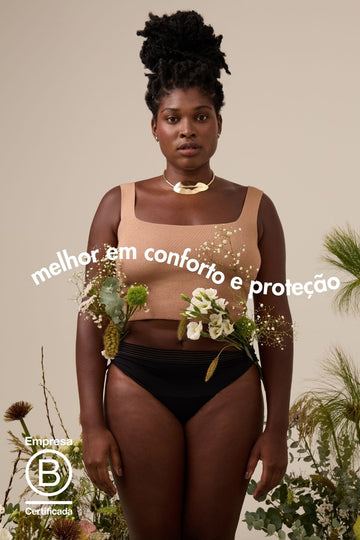 calcinha absorvente pós parto moderado - slim
