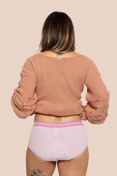 calcinha shorts absorvente - sonho