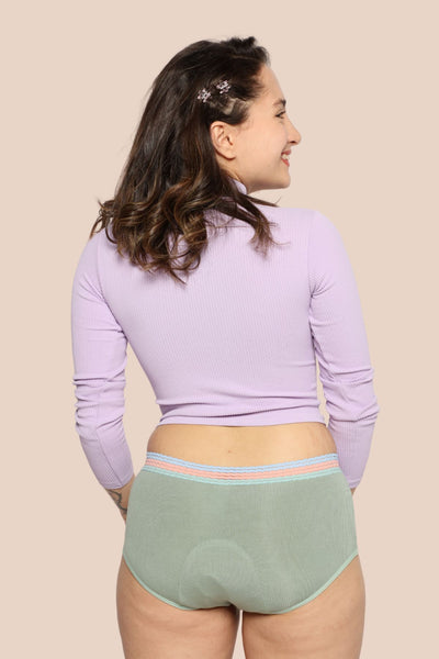 calcinha shorts absorvente - sonho