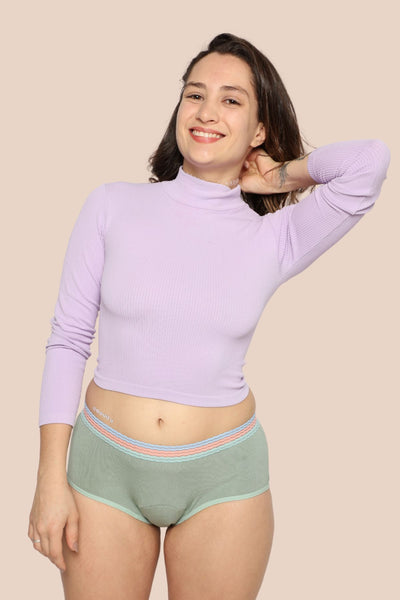 calcinha shorts absorvente - sonho