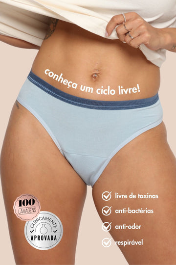 calcinha absorvente - shine