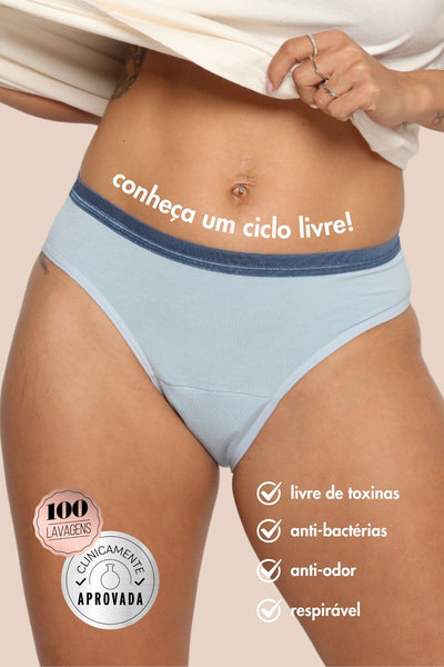 calcinha absorvente - shine
