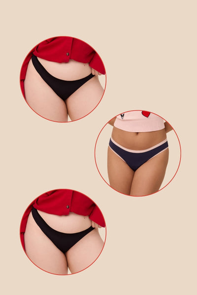 kit fluxo intenso - modelo cozy