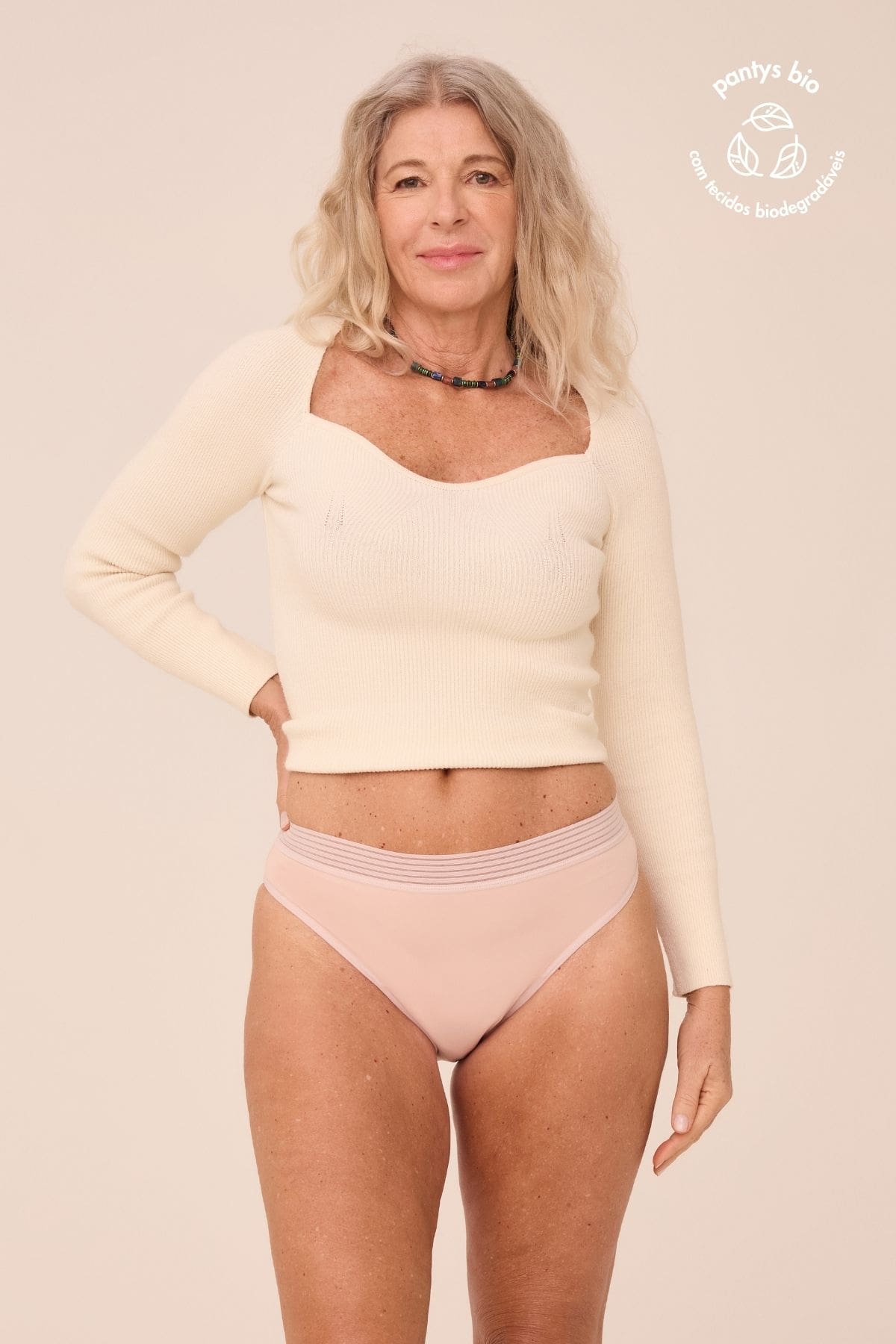 calcinha absorvente incontinência leve - slim