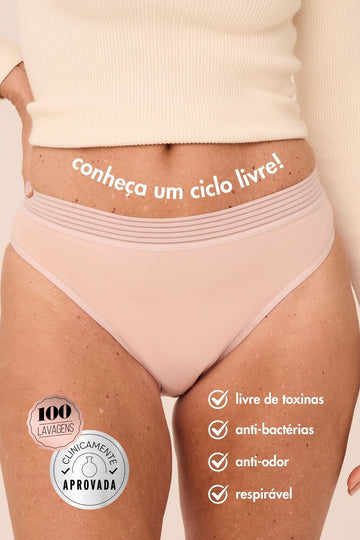 calcinha absorvente pós parto moderado - slim