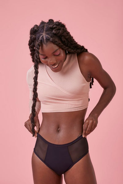 calcinha absorvente fluxo Intenso - hot pant