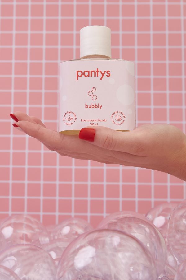 sabão para lavar as calcinhas pantys - bubbly 300ml